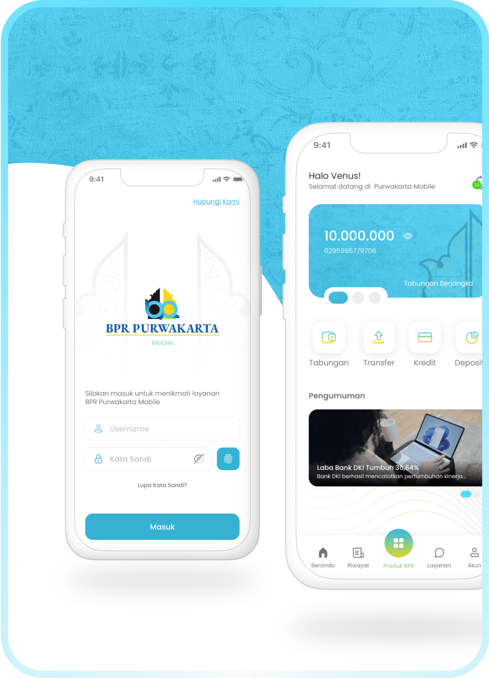 Mobile App BPR Purwakarta