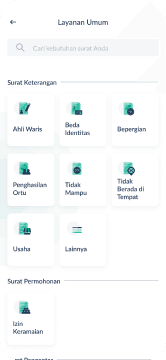 Layanan Umum Page